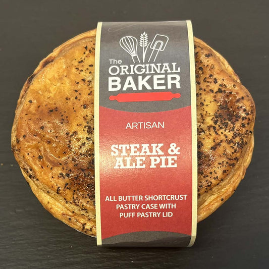 Peppered Steak & Ale Pie - Frozen Pack of 6