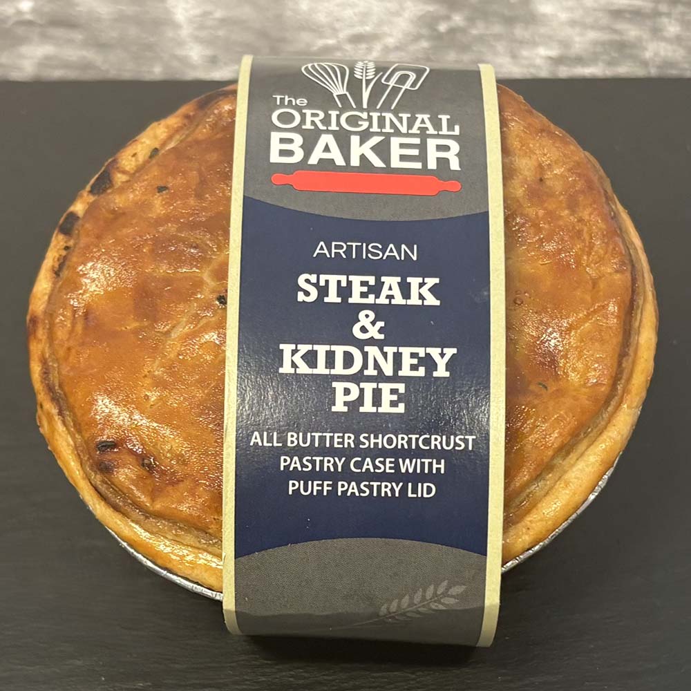 Classic Steak & Kidney Pie - Frozen Pack of 6