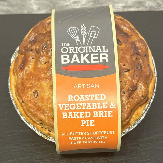 Brie & Roasted Vegetable Pie - Frozen Pack of 6